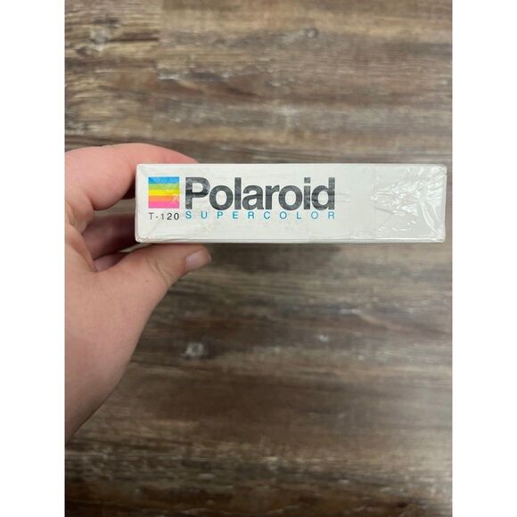 New Sealed Polaroid VHS Tape Blank T-120 Supercolor Video Cassette 246 Minutes - Picture 6 of 8